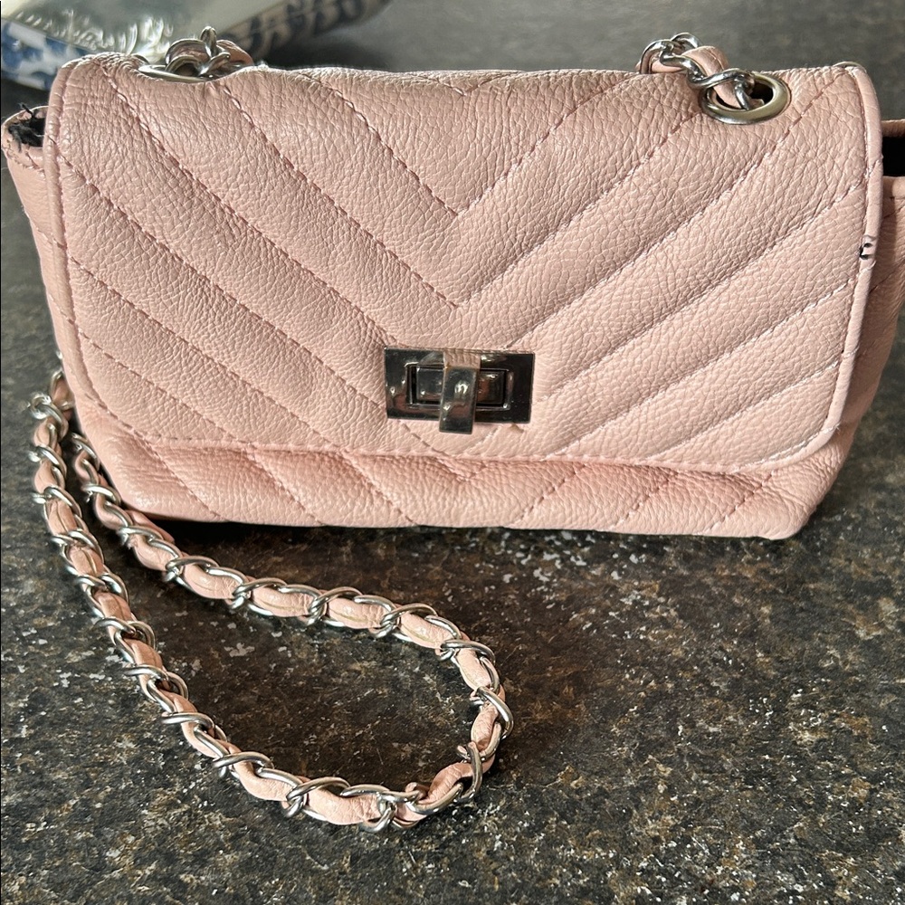 Steve Madden Pink Chain purse